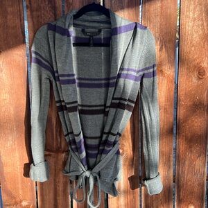 BCBG Tie Front Cardigan